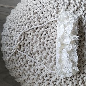 NWOT Victoria Secret white lace bandeau swim top size XS